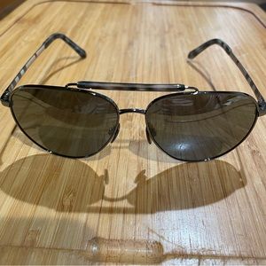 Authentic Burberry Aviator Sunglasses. Never worn.